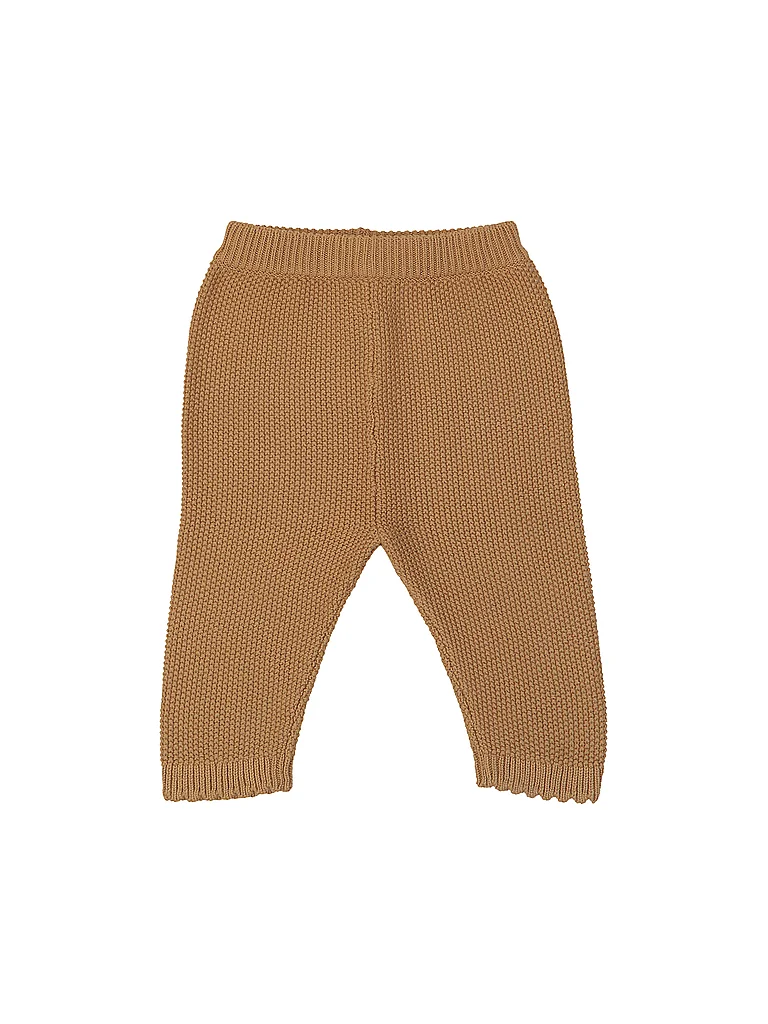 POLO RALPH LAUREN Baby Set Strickjacke und Strickhose 2 teilig braun | 80